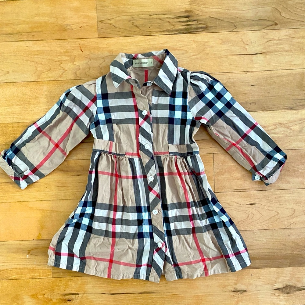 Burberry baby girl dress